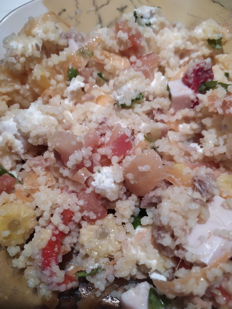 Ensalada de cuscús Ensalada de cuscús
