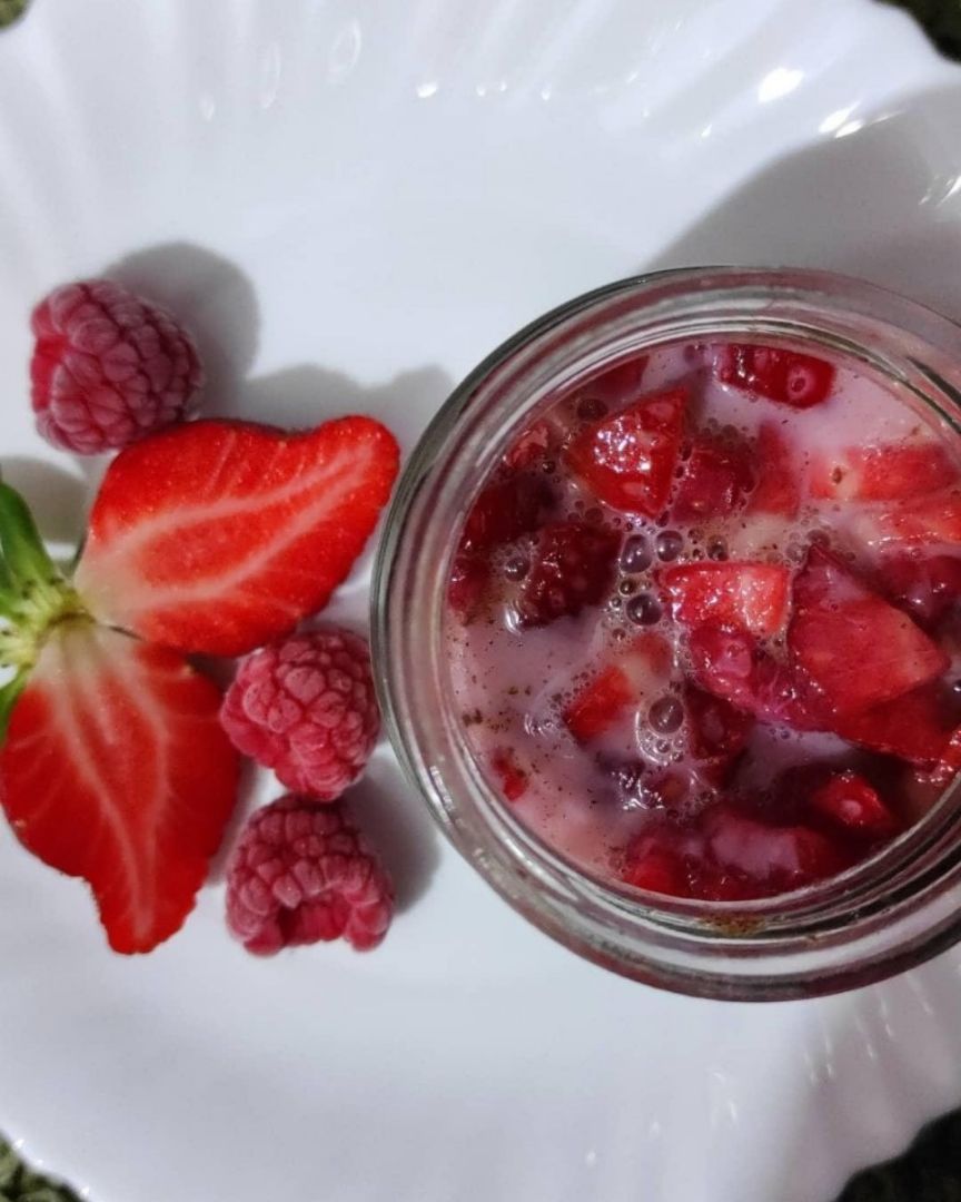 Leche de fresas 🍓 Leche de fresas 🍓