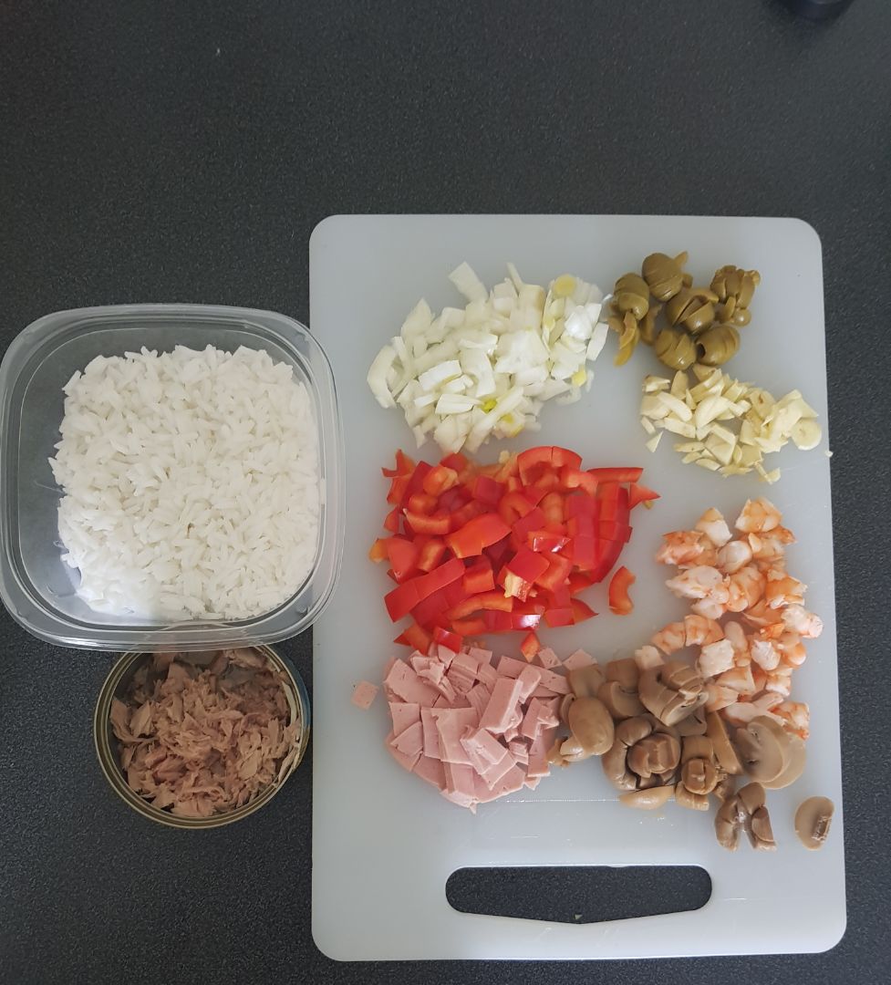 • ENSALADA MIL COLORES • Paso 0 • ENSALADA MIL COLORES • Paso 0