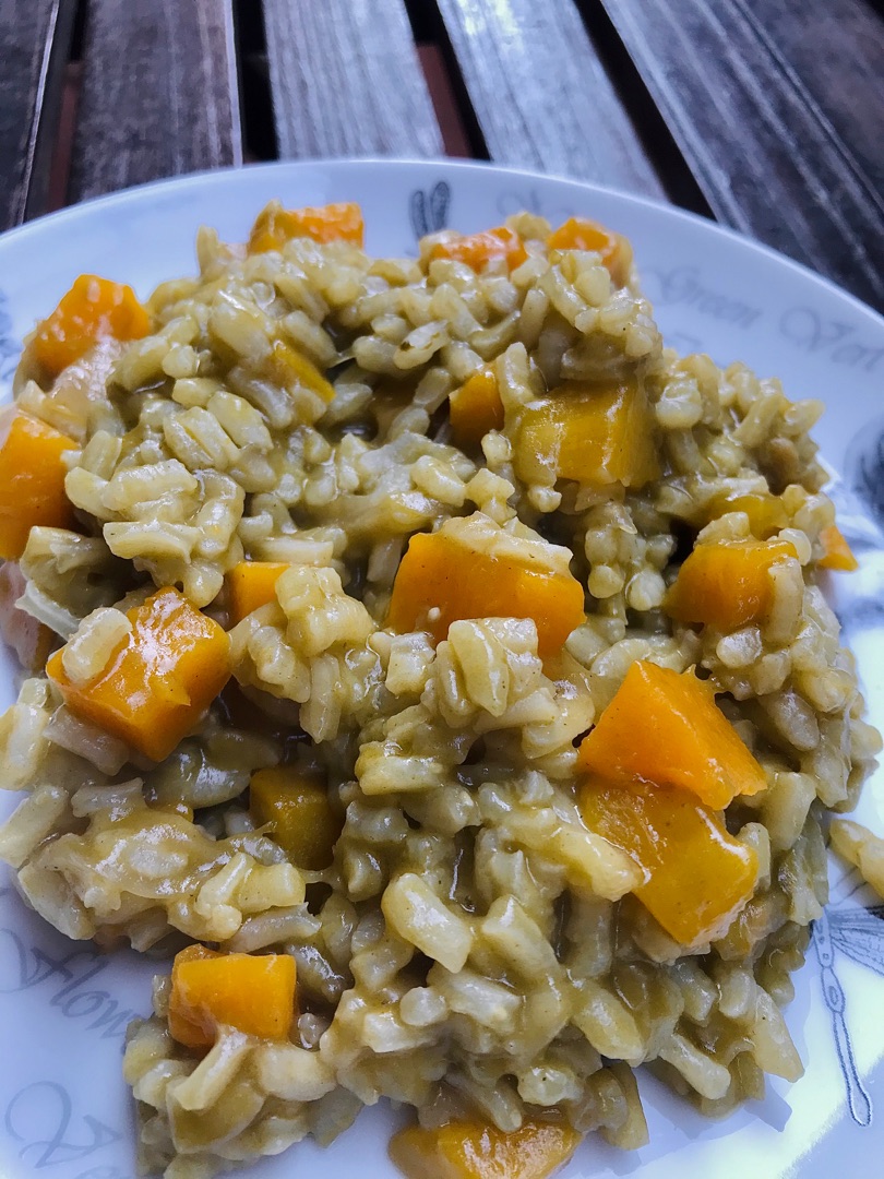 Risotto de calabaza