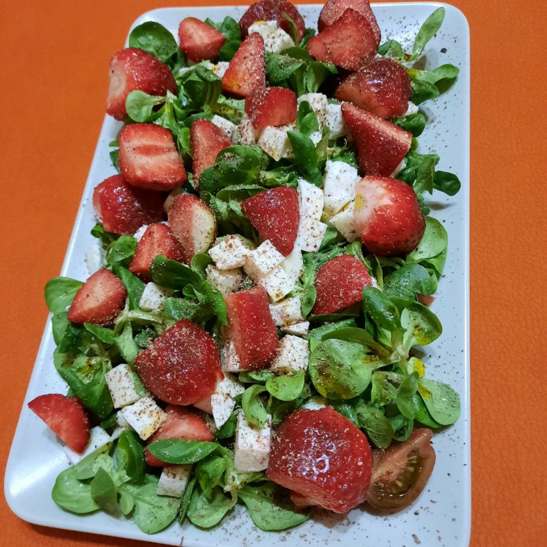 Ensalada de fresas