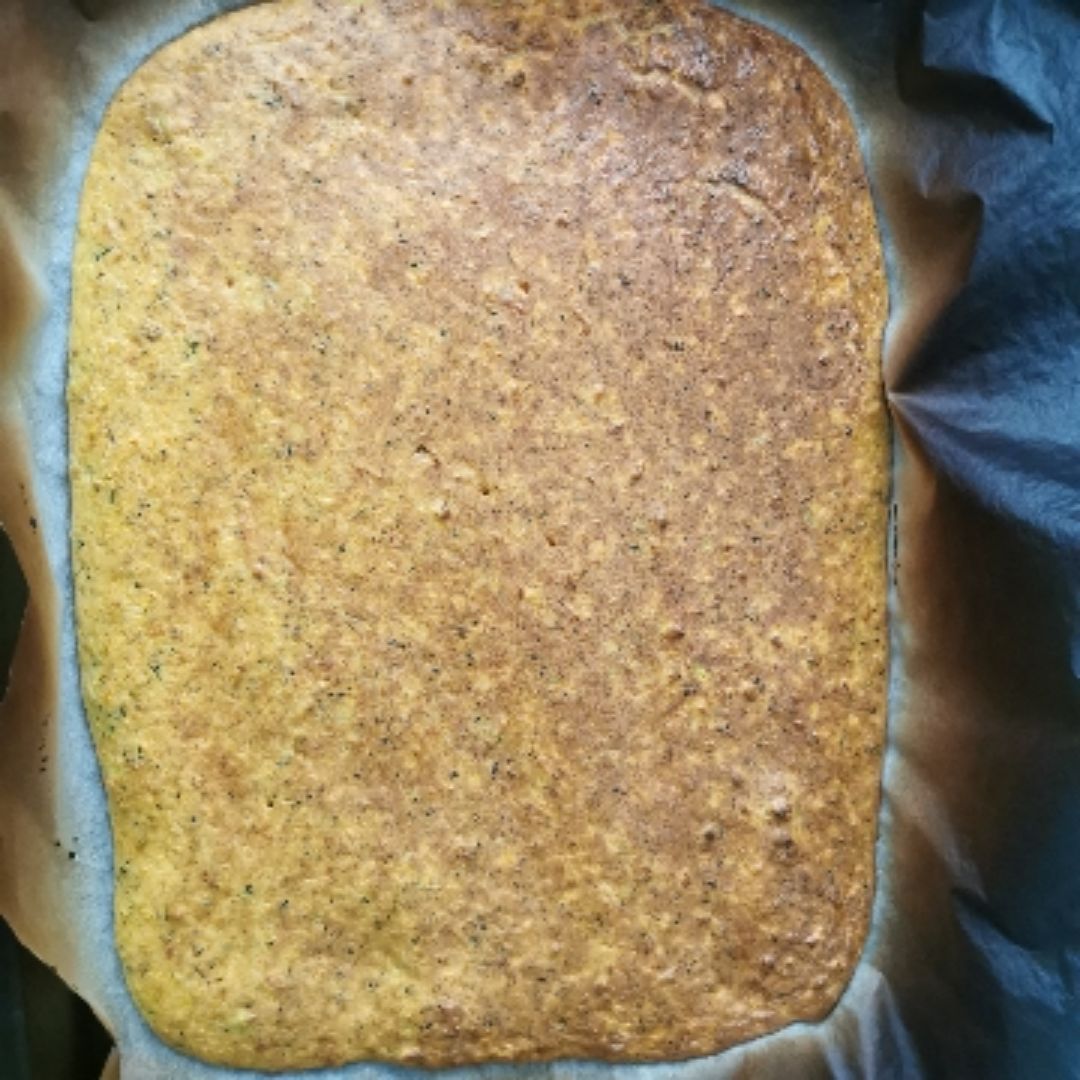 Bizcocho de zanahoria  y brócoli 