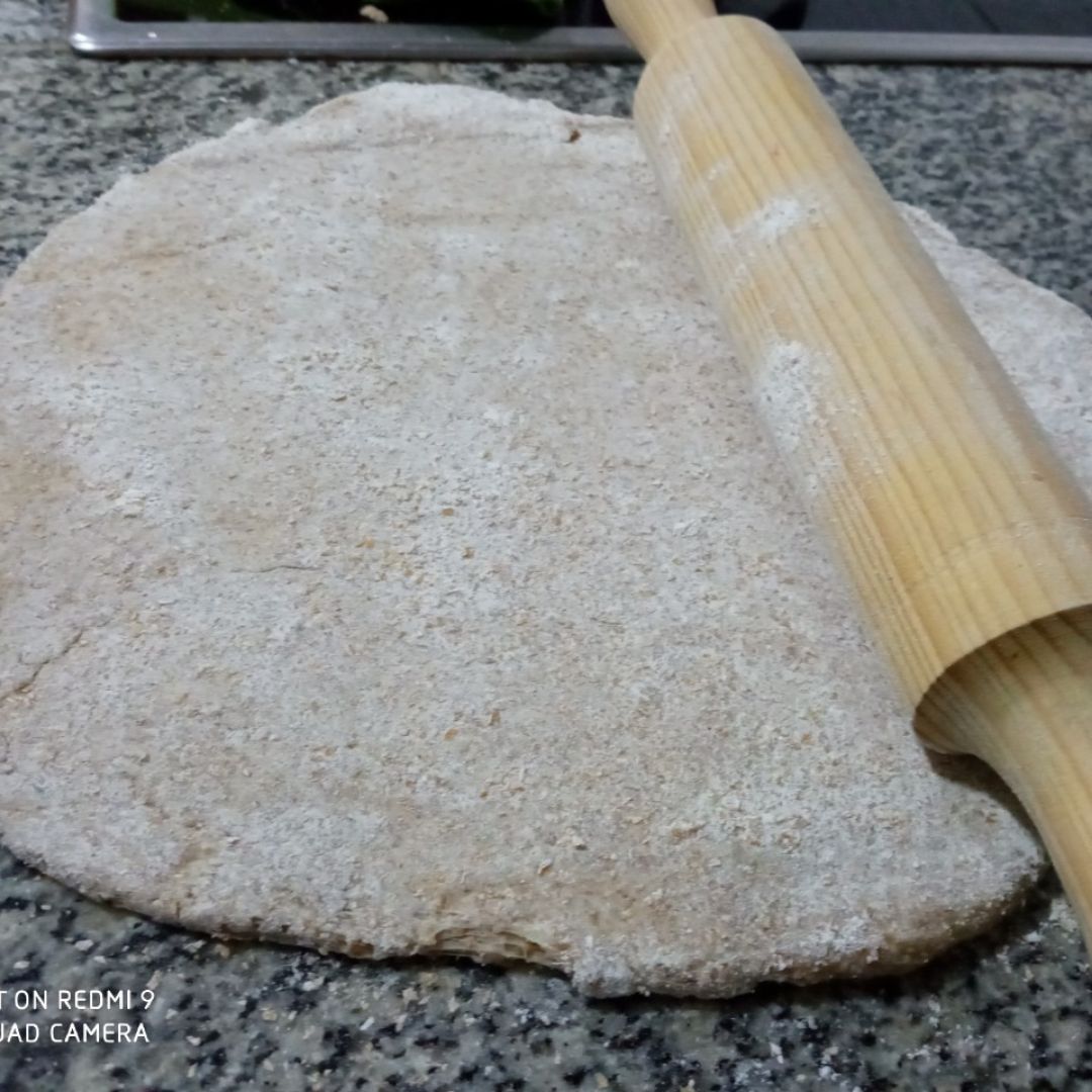 Base pizza integral Paso 3 Base pizza integral Paso 3
