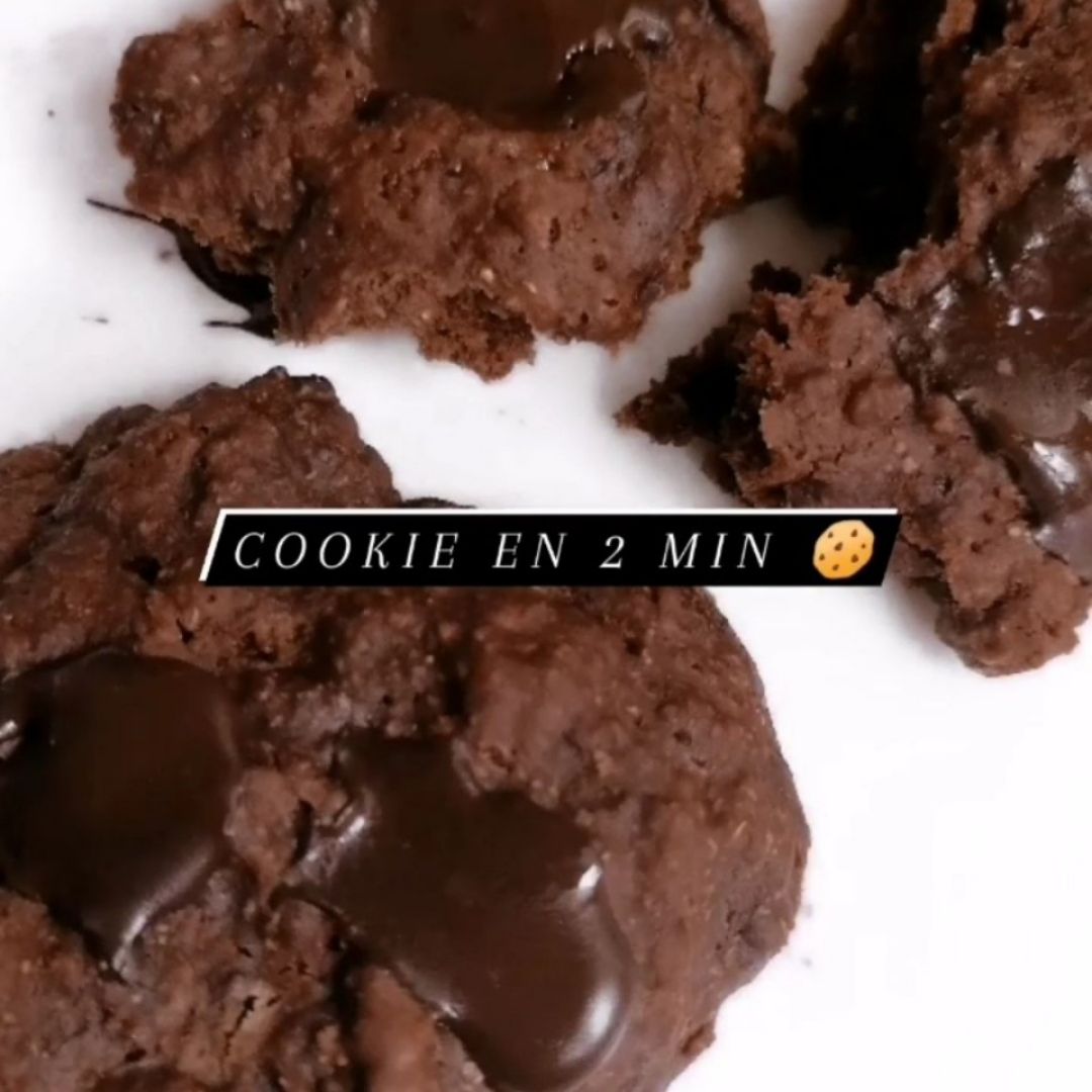 🍪 Cookie de cacao en 2 minutos 🍪😋😋 🍪 Cookie de cacao en 2 minutos 🍪😋😋