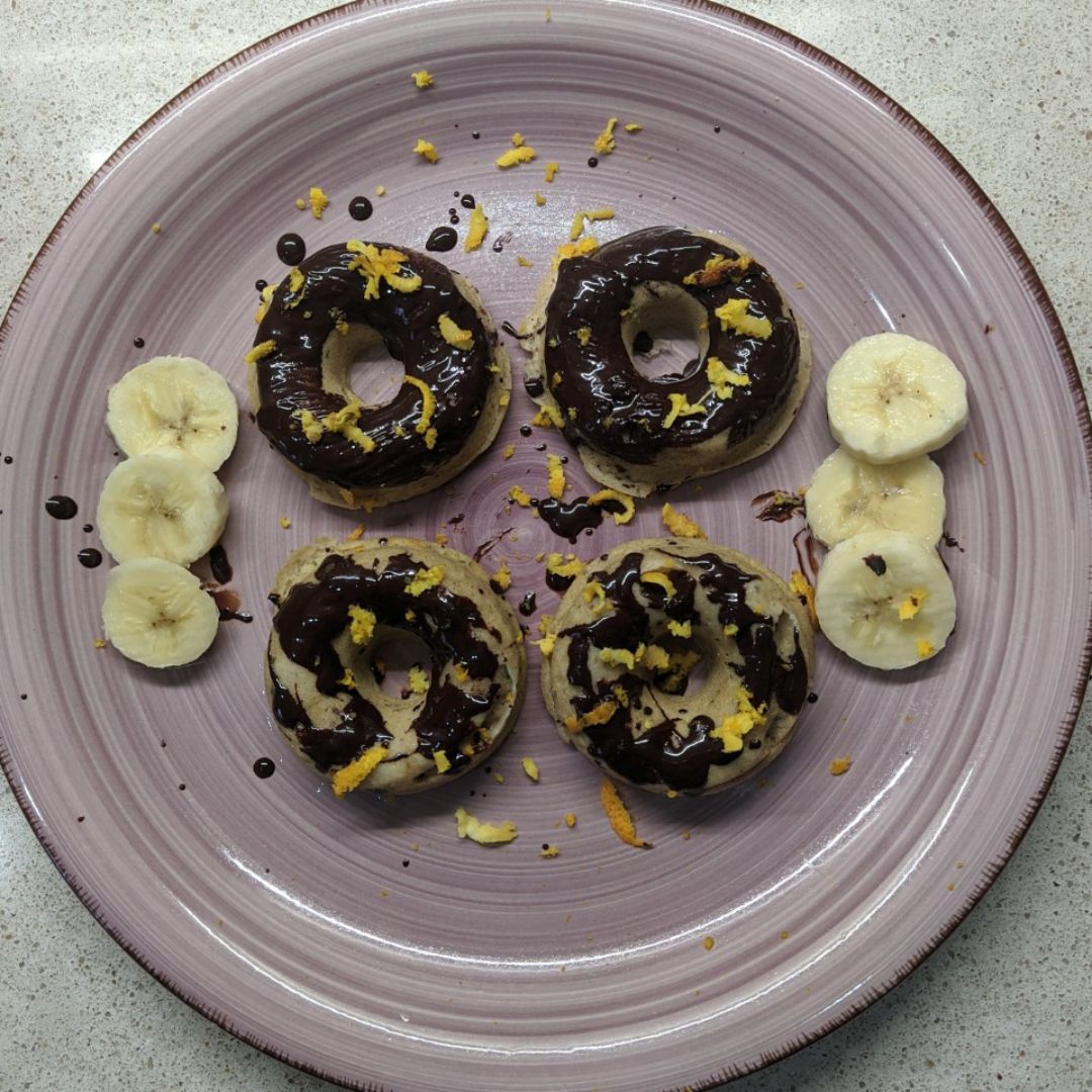 Donuts de mentaStep 0