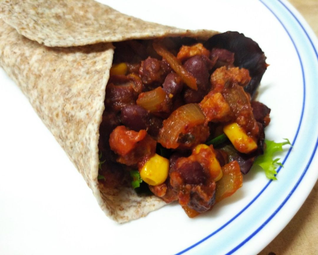 Burritos / fajitas / tortillas vegetales Burritos / fajitas / tortillas vegetales
