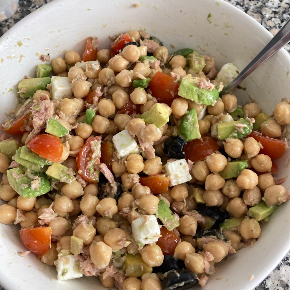 Ensalada de garbanzos Ensalada de garbanzos