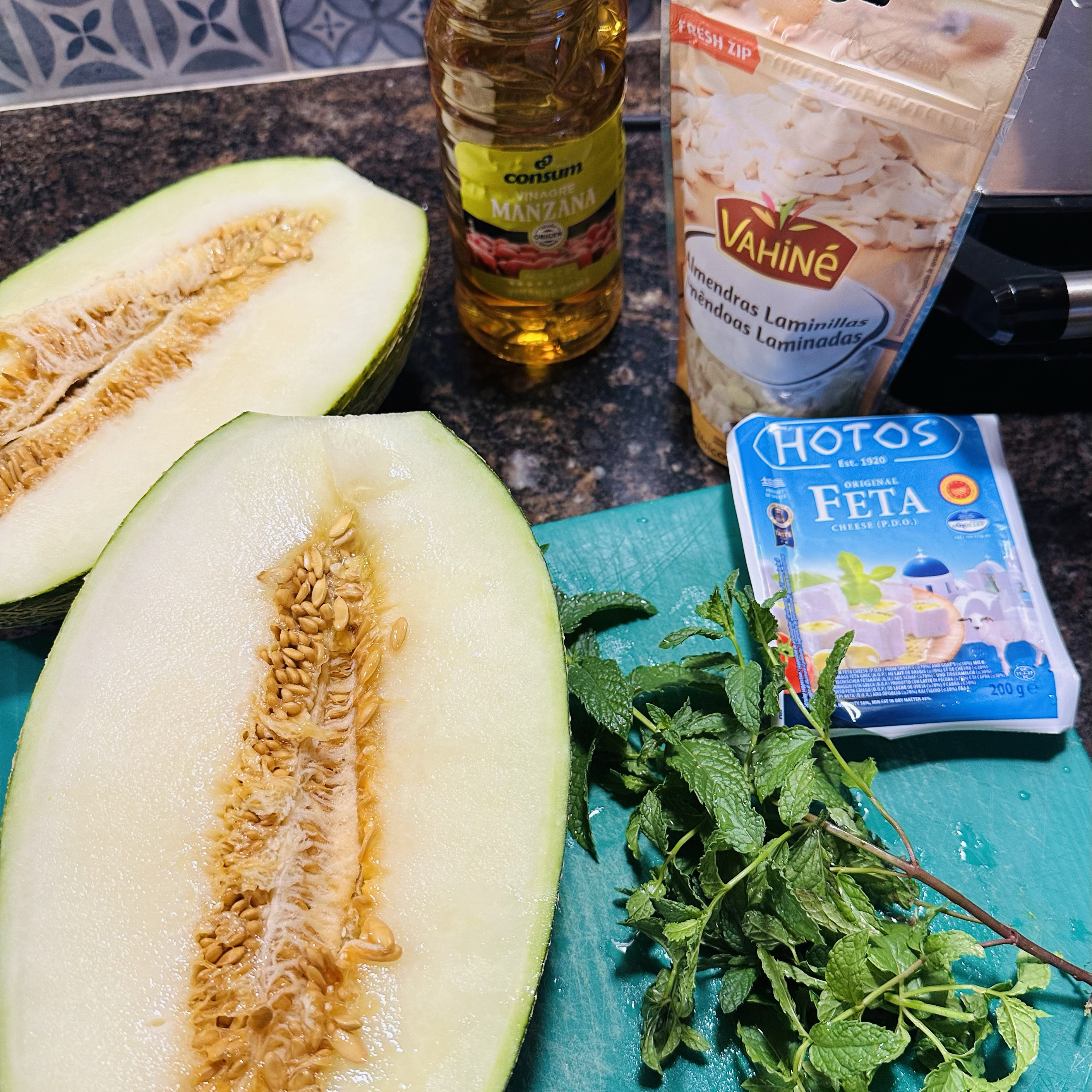 Ensalada de melón Paso 0 Ensalada de melón Paso 0