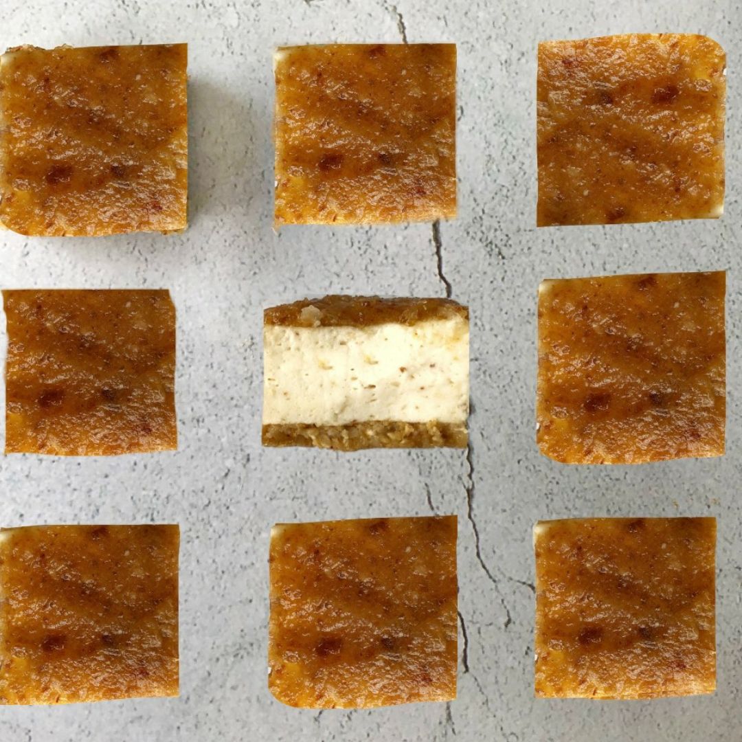 Bocaditos de cheesecake de caramelo de dátiles 🍰 Bocaditos de cheesecake de caramelo de dátiles 🍰