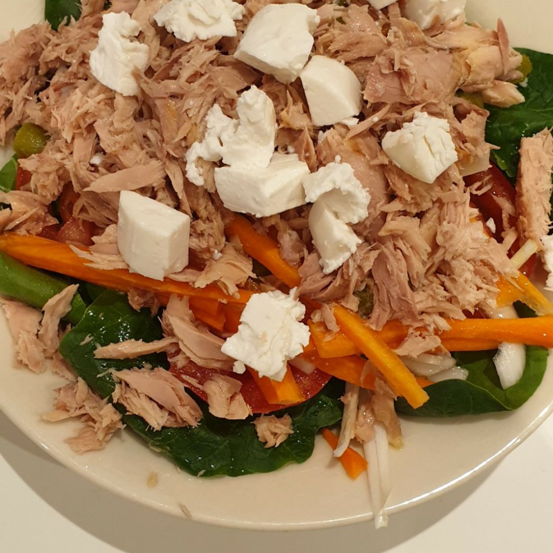 Ensalada de espinacas Ensalada de espinacas
