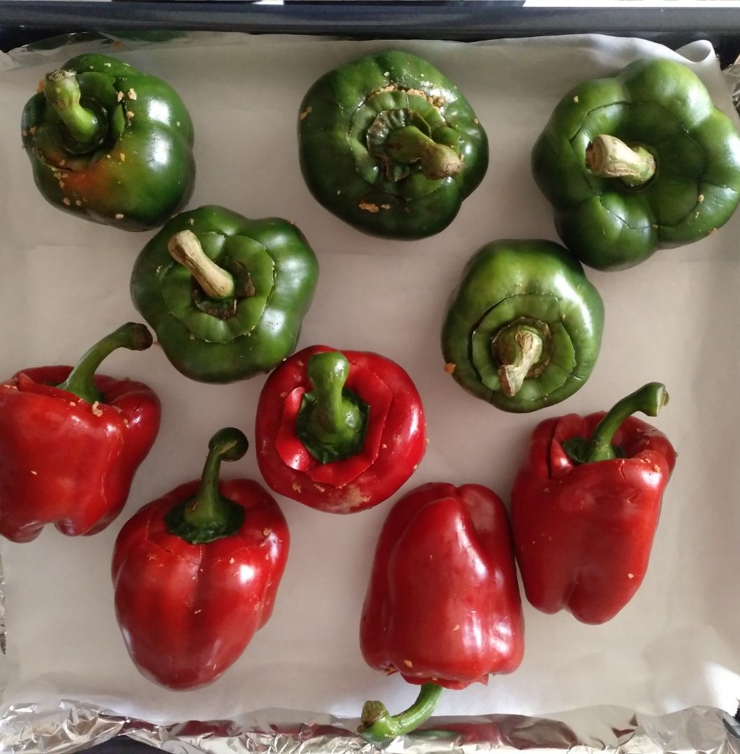 Pimientos rellenos versión sin carne Paso 3 Pimientos rellenos versión sin carne Paso 3