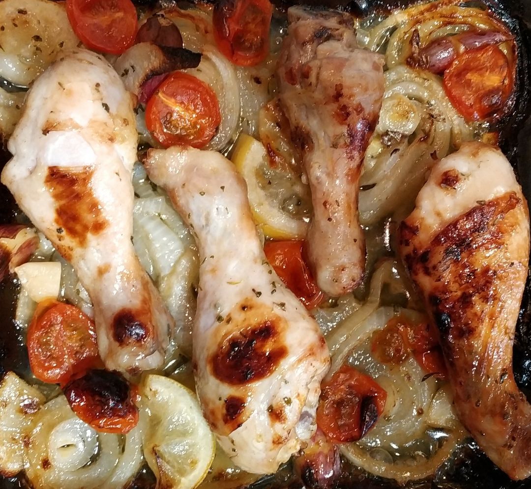Pollo asado al limón Pollo asado al limón