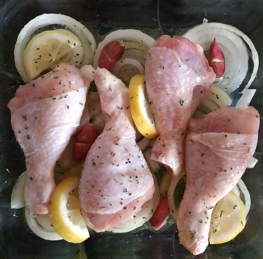 Pollo asado al limón Paso 4 Pollo asado al limón Paso 4