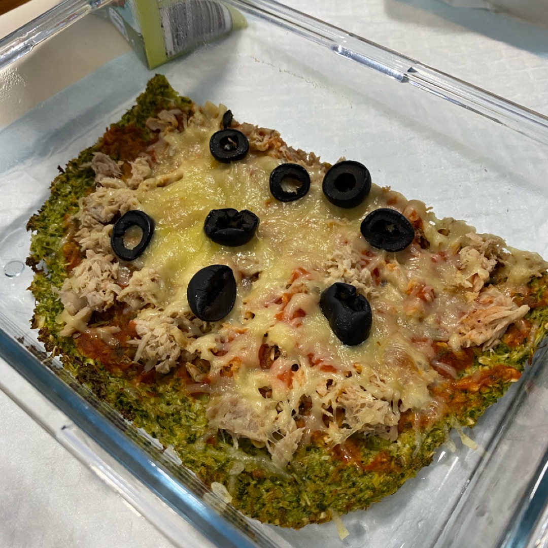 Pizza de brocoli