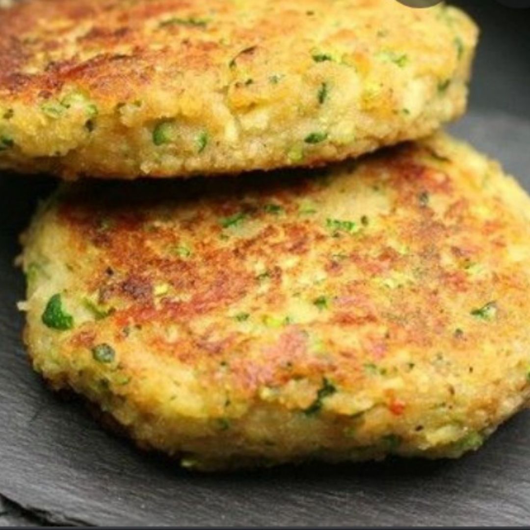 Hamburges Calabacin zanahoria y brocoli Hamburges Calabacin zanahoria y brocoli