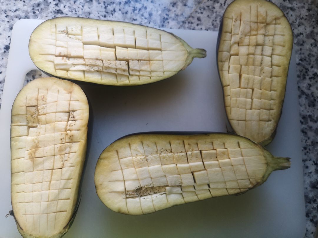 Berenjenas Rellenas Paso 1 Berenjenas Rellenas Paso 1