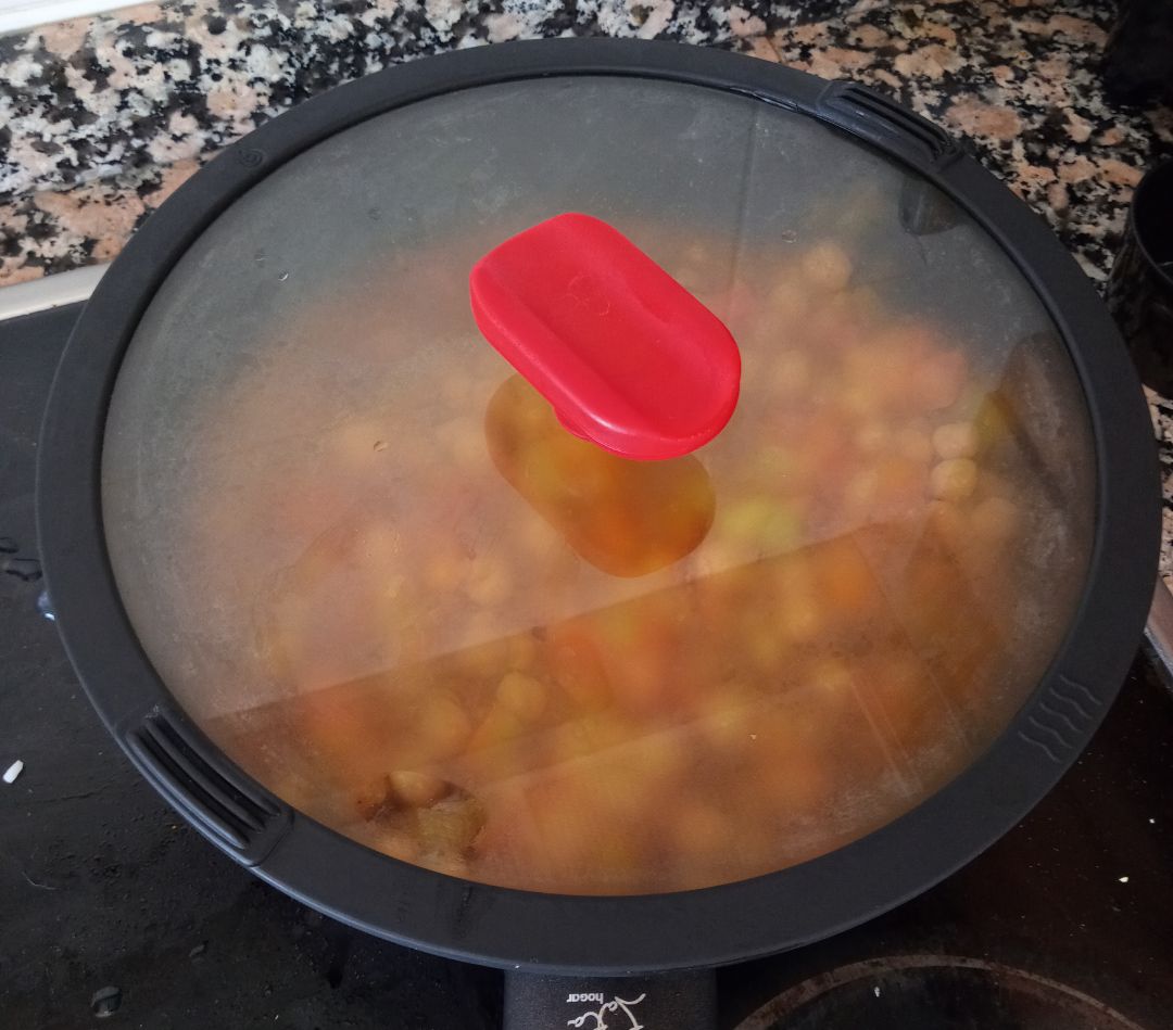 Garbanzos al curry Paso 5 Garbanzos al curry Paso 5