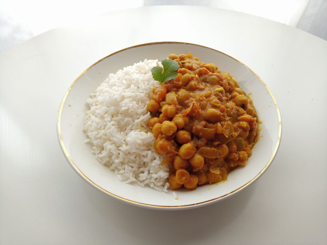 Garbanzos al curry Paso 7 Garbanzos al curry Paso 7