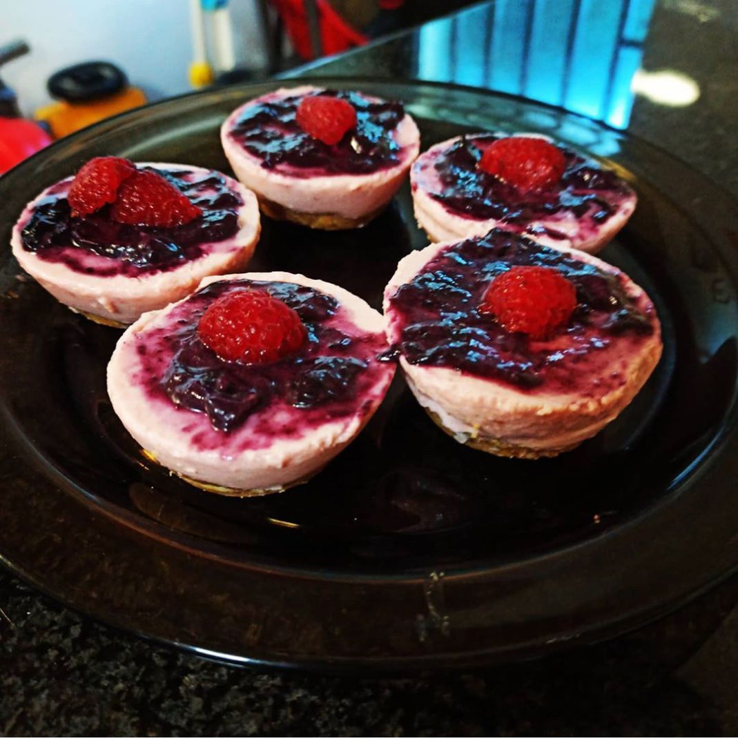 Cheesecake/Mousse de fresa