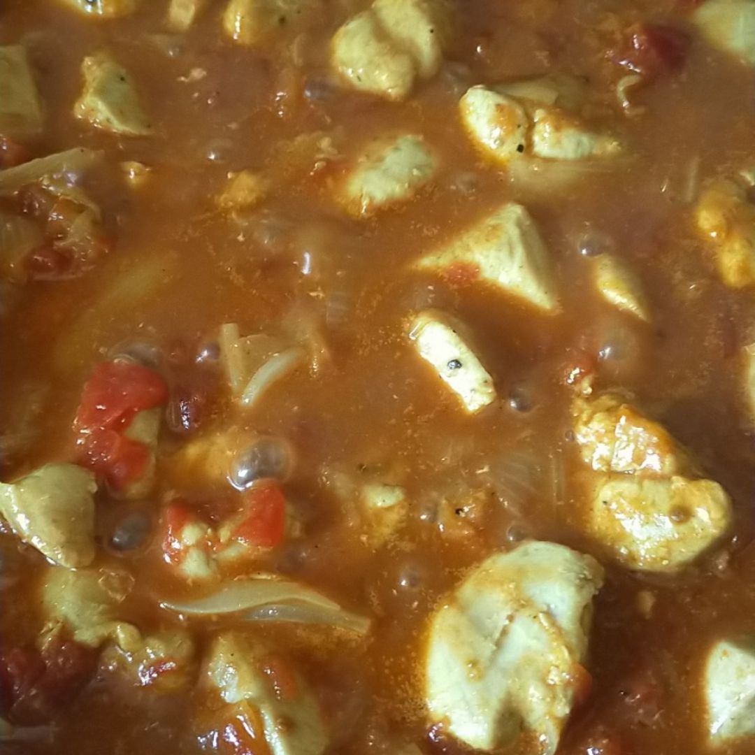 Pollo al curry🍛 Paso 2