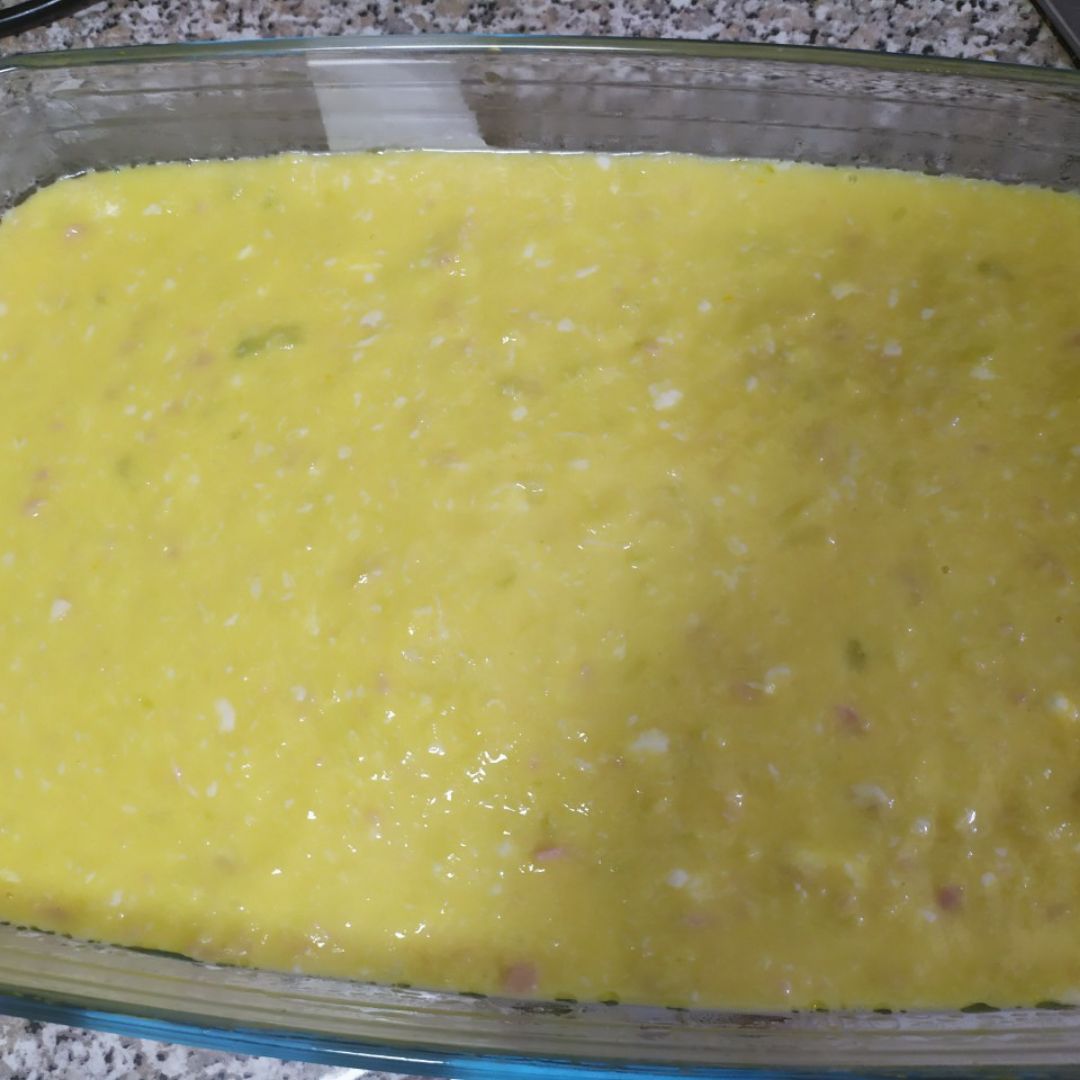 Fritatta de calabacín con queso de cabra. Paso 3 Fritatta de calabacín con queso de cabra. Paso 3