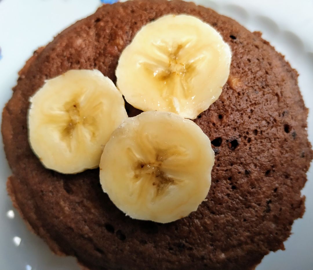 Mugcake de plátano y canela Mugcake de plátano y canela