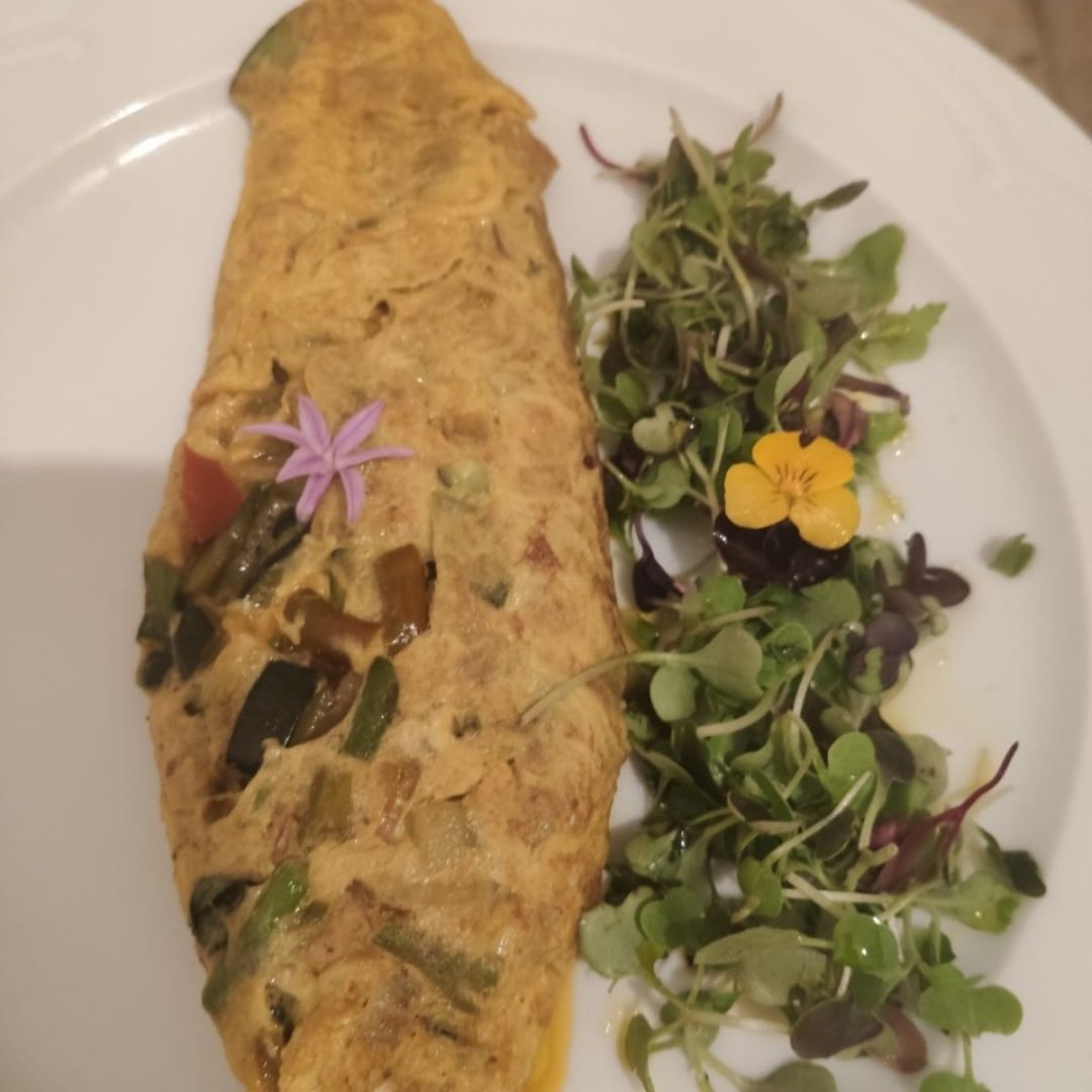 Tortilla de alcachofa Tortilla de alcachofa