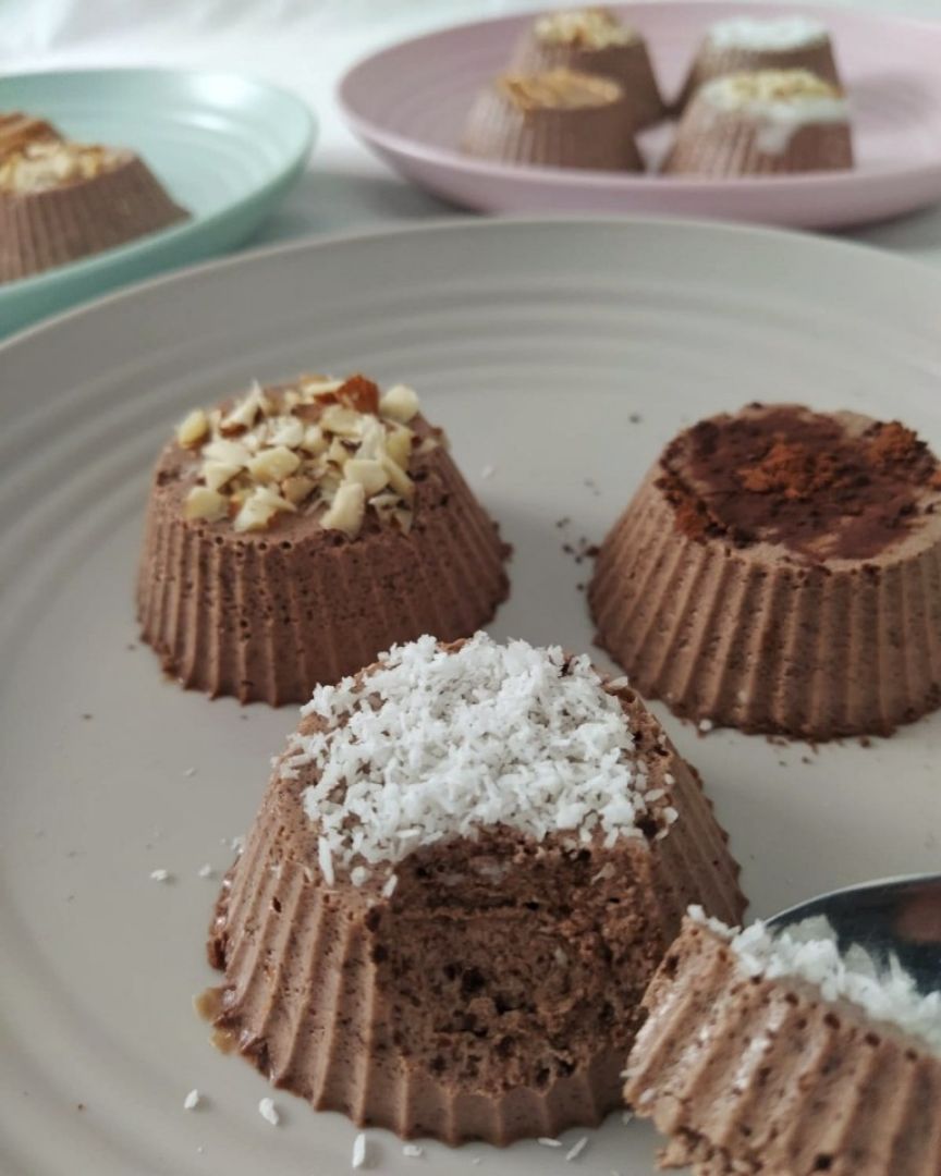 🍮 Mousse de queso y chocolate 🍮 🍮 Mousse de queso y chocolate 🍮