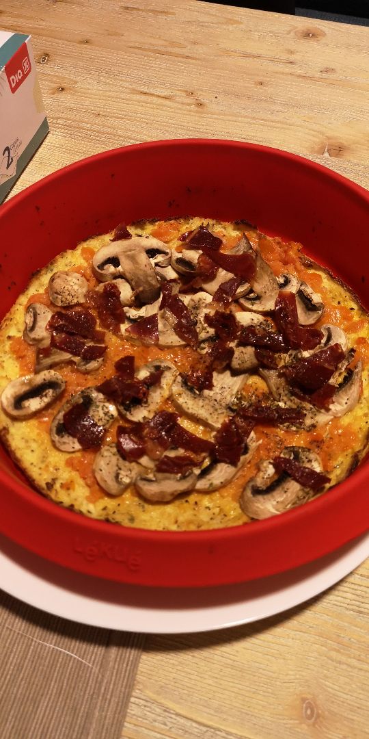 Pizza de coliflor Pizza de coliflor