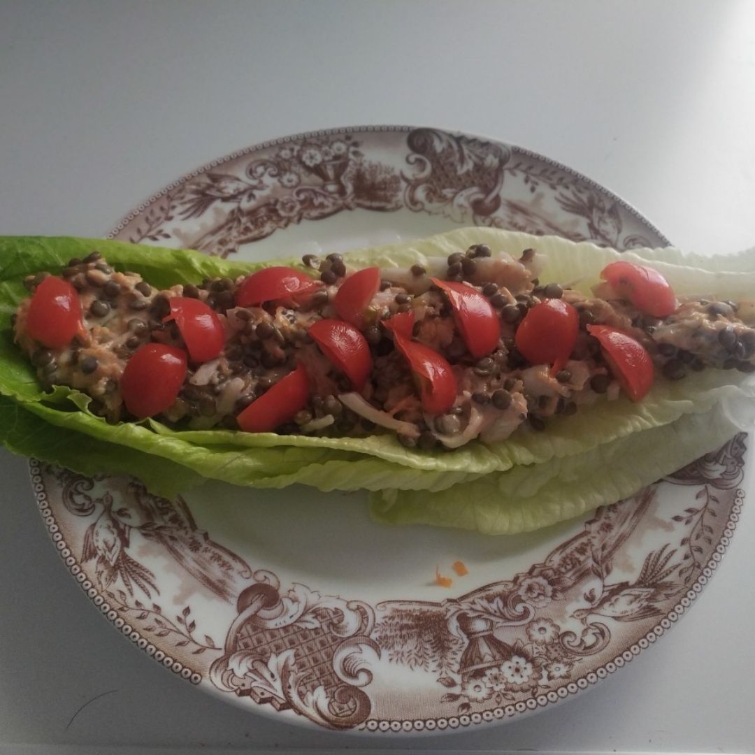 BARCA de LENTEJAS en ENSALADA BARCA de LENTEJAS en ENSALADA