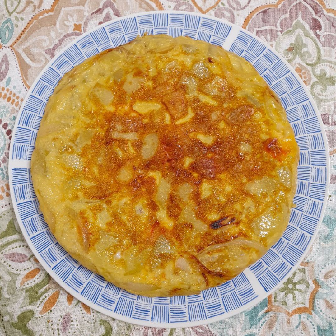 TORTILLA GALLEGA CON QUESO ARZÚA ULLOA Paso 5 TORTILLA GALLEGA CON QUESO ARZÚA ULLOA Paso 5