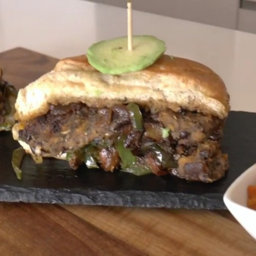 Hamburguesa vegana Exprés Hamburguesa vegana Exprés