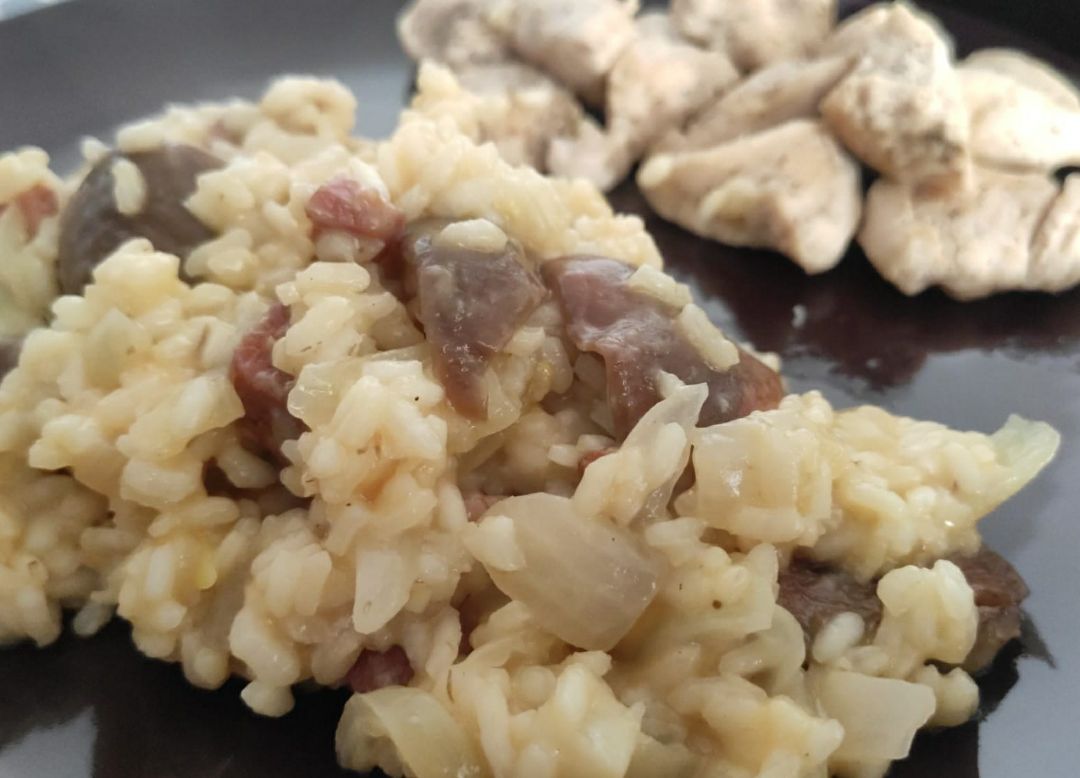 Risotto con níscalos