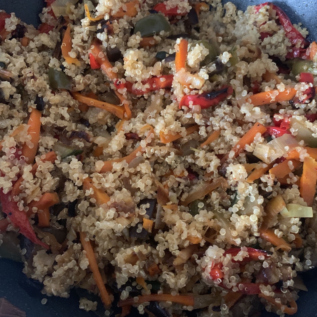 Quinoa con verduras