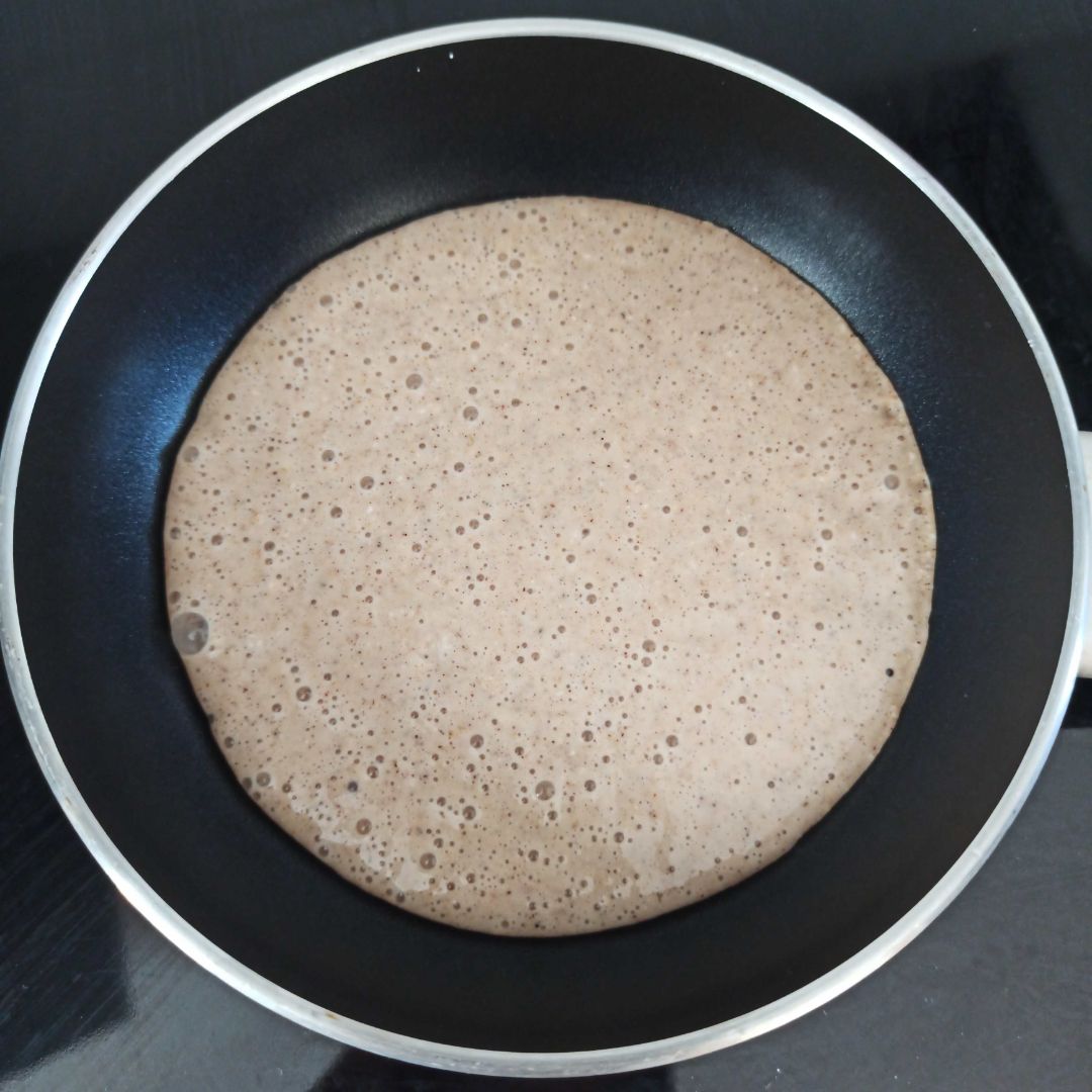 Tortitas de clara y avena Tortitas de clara y avena
