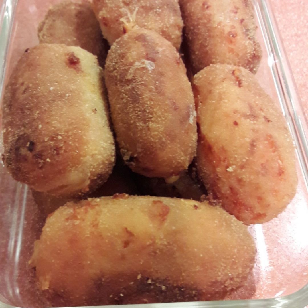 Croquetones de boniato y queso Croquetones de boniato y queso