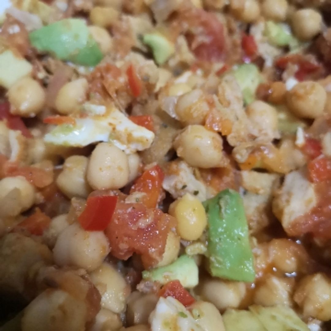 Revuelto de garbanzos Revuelto de garbanzos