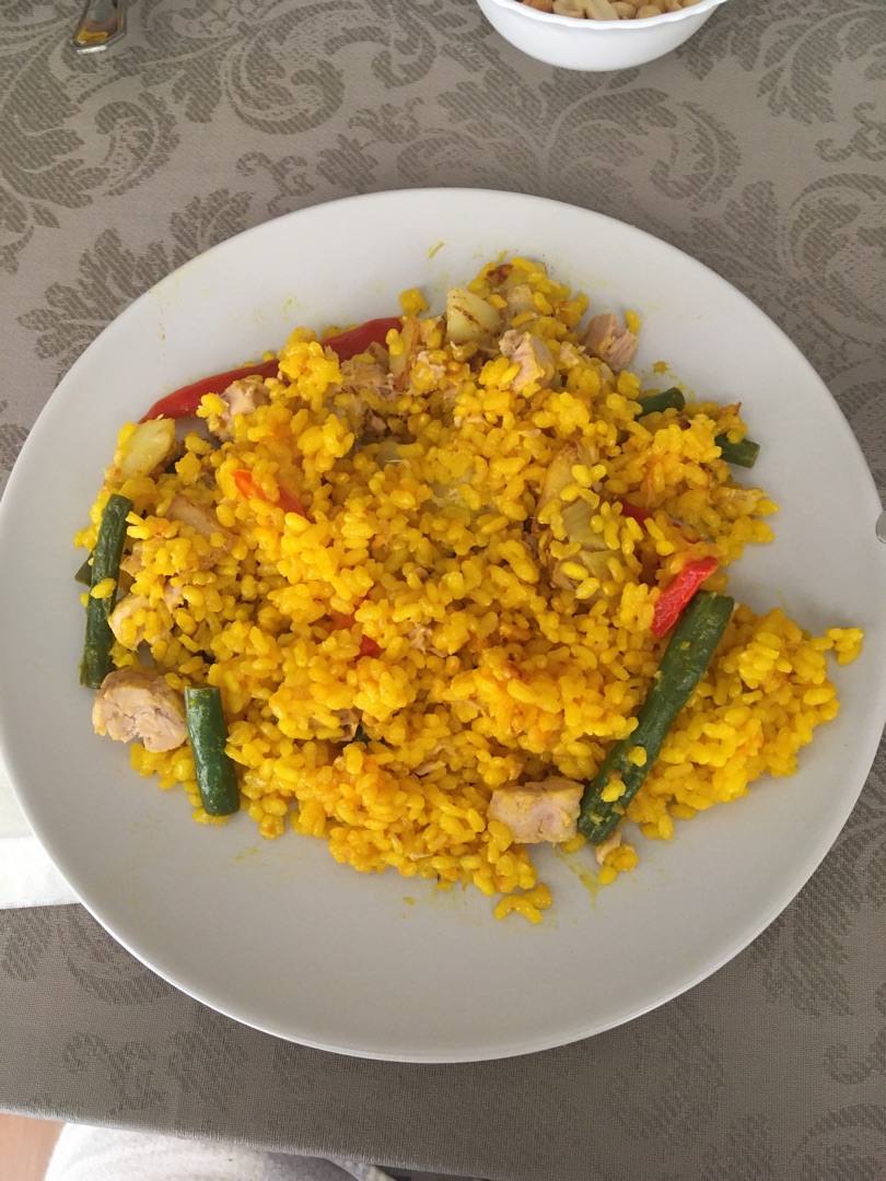 Arroz al jardín 