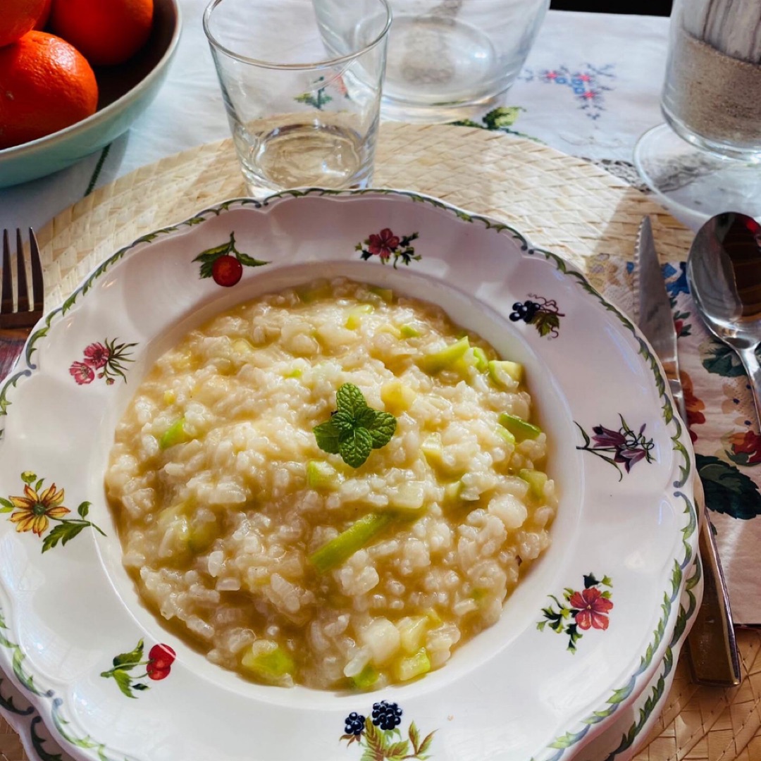 ARROZ MELOSO CON UN POCO DE QUESO 🧀 😋