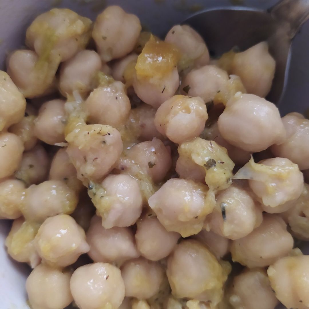 Garbanzos al curry