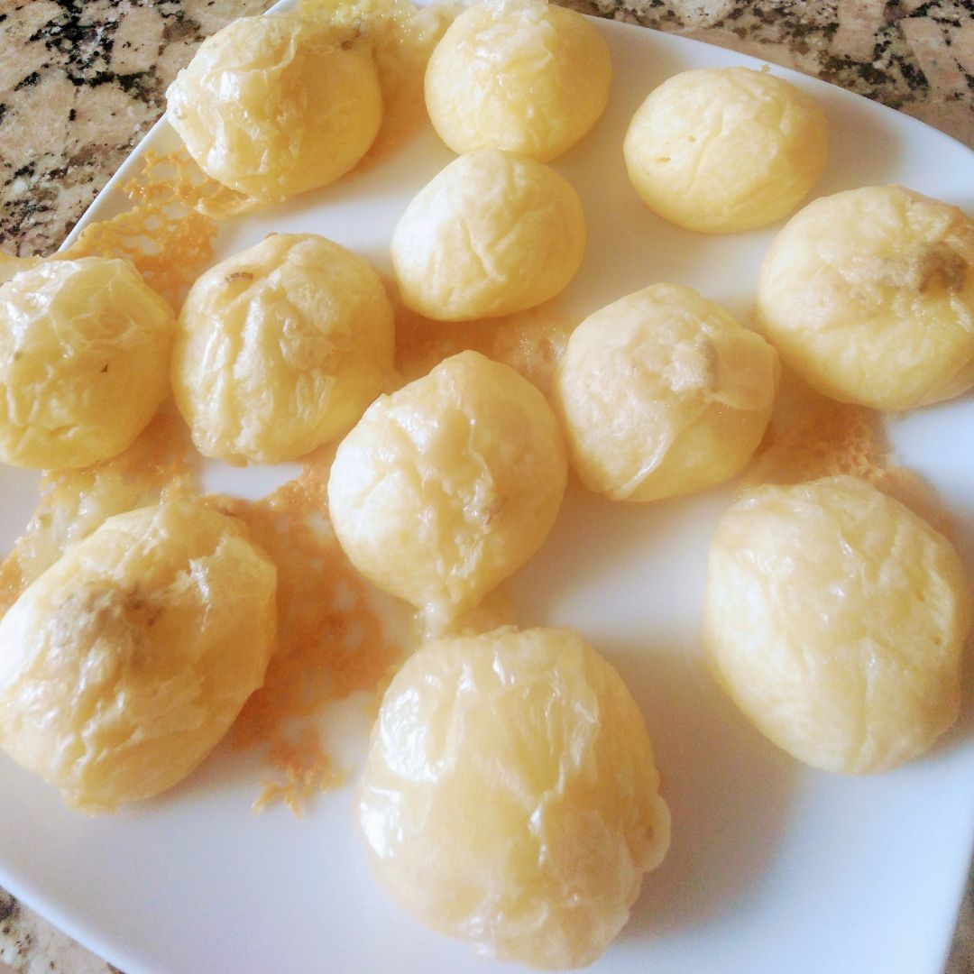 Bolitas de patata y gorgonzola ( receta de maestro_realfooder)