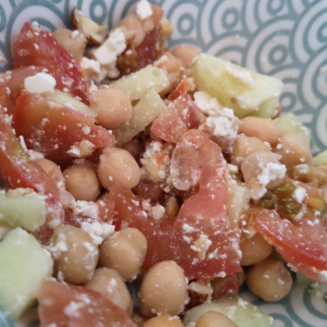 Ensalada de garbanzos