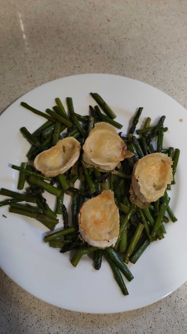 Trigueros con queso de cabra Trigueros con queso de cabra
