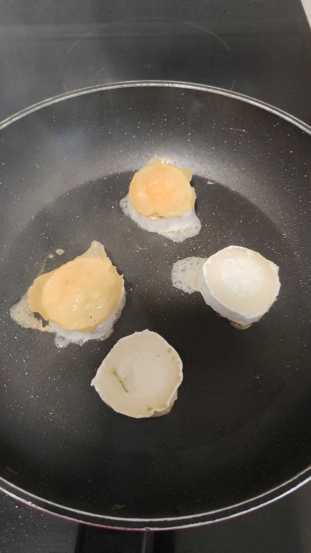 Trigueros con queso de cabra Paso 4 Trigueros con queso de cabra Paso 4
