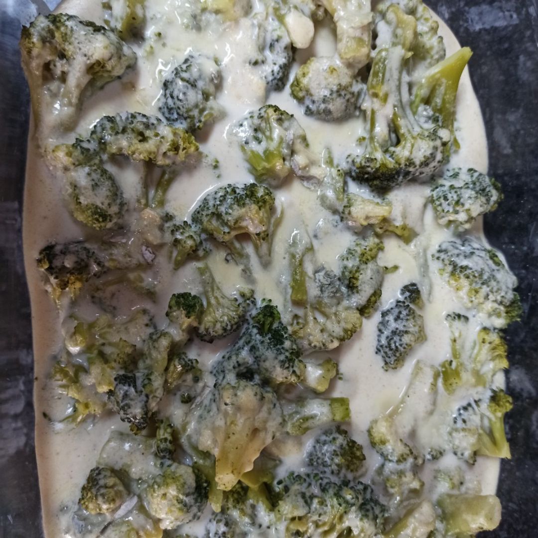 Brócoli con bechamel de quinoa y gorgonzola Paso 3 Brócoli con bechamel de quinoa y gorgonzola Paso 3