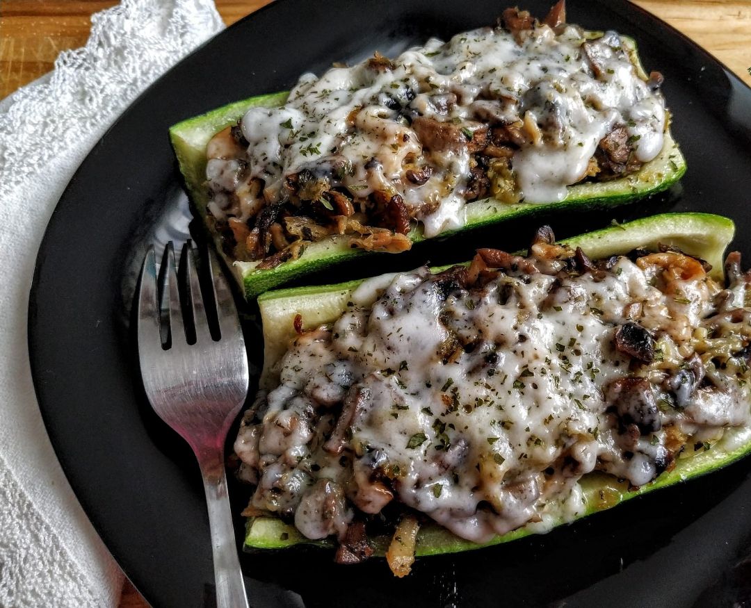 Calabacín relleno