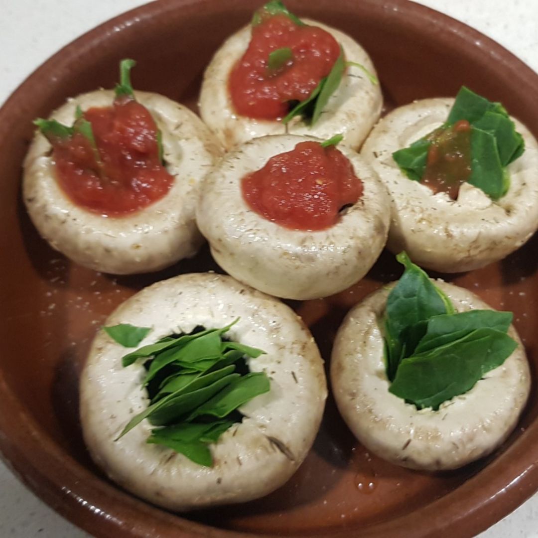 Falsas mini pizzas Paso 0 Falsas mini pizzas Paso 0