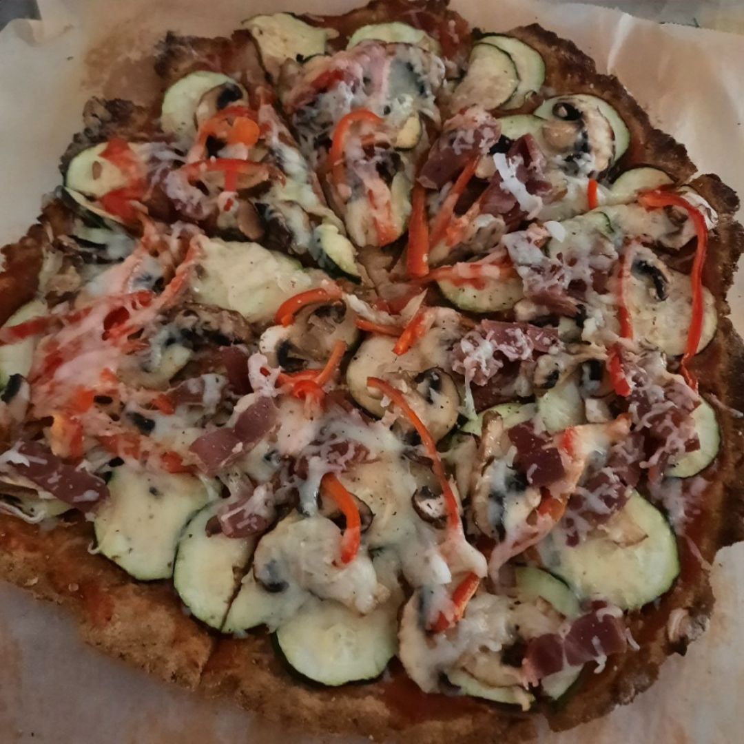 Pizza de verduras Pizza de verduras