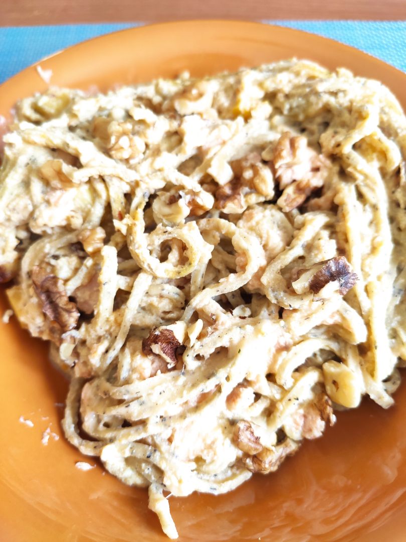 Pasta con salsa de calabaza express 🍝 Paso 4 Pasta con salsa de calabaza express 🍝 Paso 4