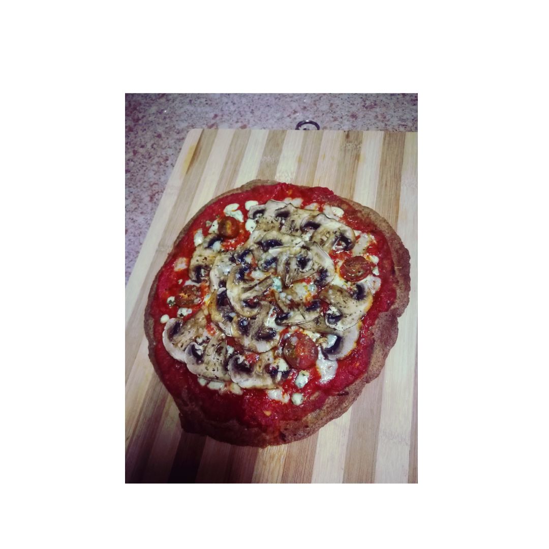 Pizza de quinoa (la mejor que he probado sin duda) Paso 5 Pizza de quinoa (la mejor que he probado sin duda) Paso 5
